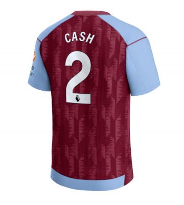 Aston Villa Matty Cash #2 Hjemmebanetrøje 2023-24 Kort ærmer